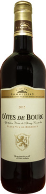 Вино Club Des Sommeliers Cotes De Bourg красное сухое, 750мл