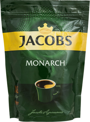 Кофе Jacobs Monarch натуральный растворимый сублимированный, 240г