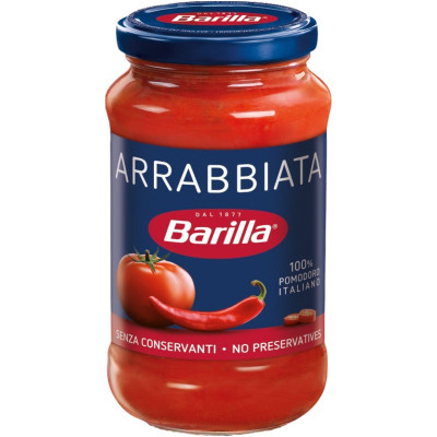 Соус Barilla Arrabbiata томатный с перцем чили, 400мл