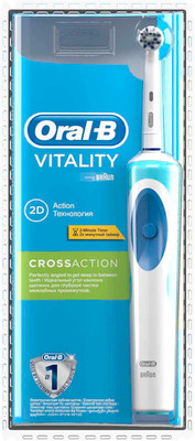 Зубная щётка Oral-B Vitality Crossaction электрическая D12.513