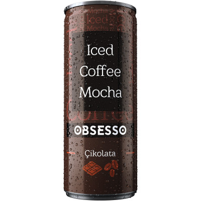 Кофейный напиток Obsesso mocha со вкусом молочного шоколада, 250мл