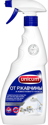 Средство Unicum для удаления известкового налёта и ржавчины, 500мл