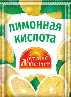 Кислота лимонная Русский Аппетит, 50г