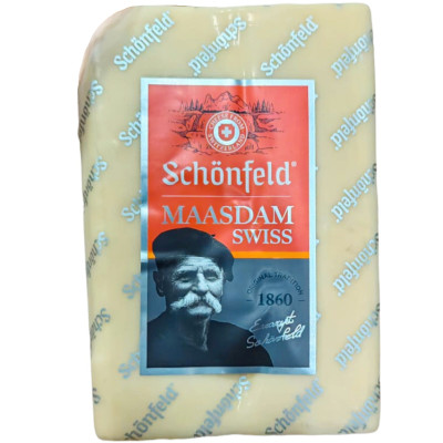 Сыр Schonfeld Swiss Maasdam 48%