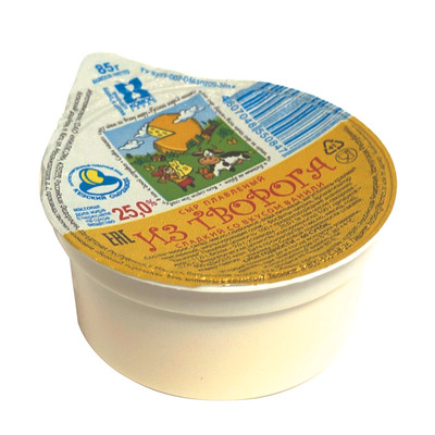 Сыр плавленый Кезский сырзавод из творога сладкий со вкусом ванили 25%, 85г