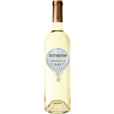 Вино Destination Blanc Bordeaux AOC белое сухое 11.5%, 750мл
