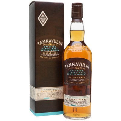 Виски Tamnavulin Дабл Каск шотландский односолодовый 40% в подарочной упаковке, 700мл