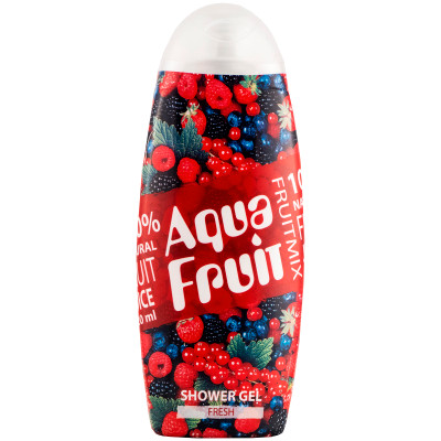 Гель Aquafruit для душа Fresh, 420мл