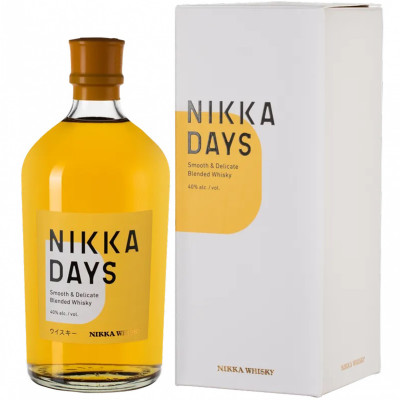Виски Nikka Дейз купажированный 40% в подарочной упаковке, 700мл