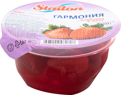 Желе ягодное Stailon клубника, 150г