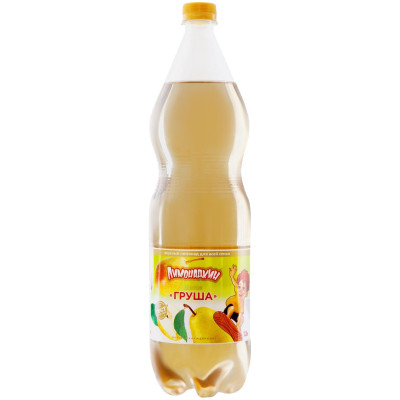 Напиток безалкогольный Лимонадкин Груша среднегазированный, 2л