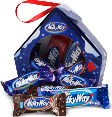 Подарочный набор Milky Way Кормушка шоколадных батончиков, 155г