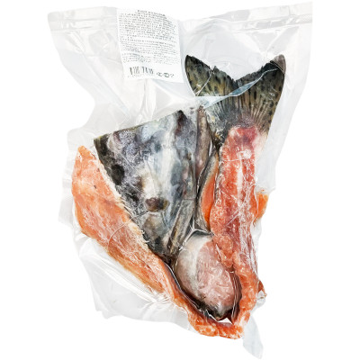 Набор Фишстейк из рыбы лососевых пород для ухи замороженный, 500г