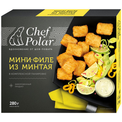 Минтай Chef Polar мини-филе в панировке