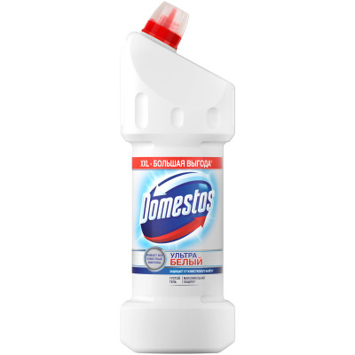 Средство чистящее Domestos Ультра белый для унитаза, 1.5л