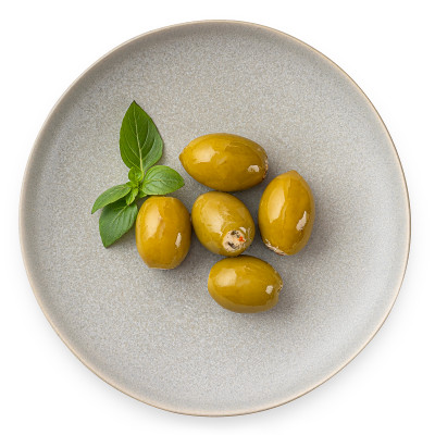 Оливки с мягким сыром в масле Шеф Перекрёсток, 150г