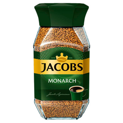 Кофе Jacobs Monarch натуральный растворимый сублимированный, 270г