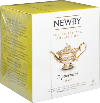 Напиток чайный Newby мята перечная в пирамидках, 15х4г