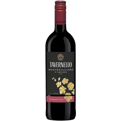 Вино Tavernello Montepulciano D'Abruzzo красное сухое, 750мл