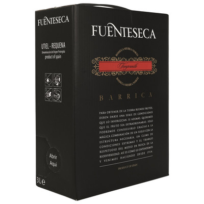 Вино Fuenteseca красное сухое 13.5%, 3л