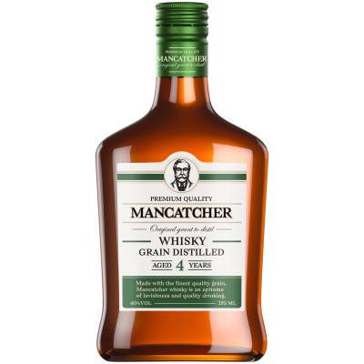 Виски Mancatcher зерновой 40%, 250мл