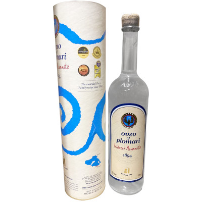 Спиртной напиток УЗО Пломари Исидорос Арванитис 40%, 700мл