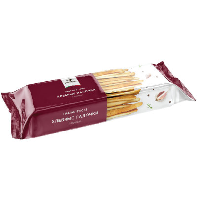 Хлебные палочки Bakerman Italian sticks c чесноком, 200г
