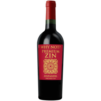 Вино Why Not? Премиум Zin Zinfandel сортовое красное полусладкое 15%, 750мл