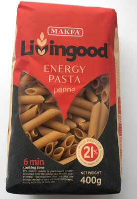 Макароны Livingood Energy Pasta Penne высокобелковые, 400г