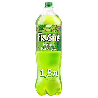 Напиток газированный Frustyle кактус-киви, 1.5л
