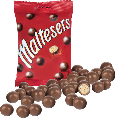 Драже Maltesers хрустящие шарики в молочной шоколадной глазури, 85г