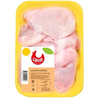 Ассорти из мяса цыплят-бройлеров Своя Фирменное охлаждённое