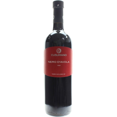 Вино Nero d'Аvola Сицилия красное сухое 14%, 750мл