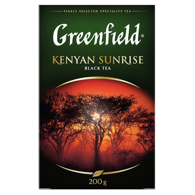 Чай Greenfield Kenyan Sunrise чёрный, 200г