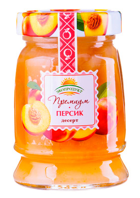 Десерт Экопродукт Премиум персик, 330г