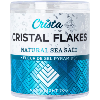 Соль Crista пищевая морская натуральная, 70г