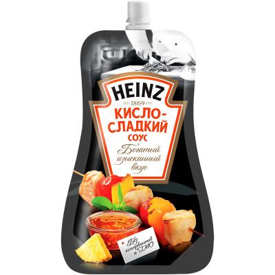 Соус Heinz кисло-сладкий деликатесный, 230мл