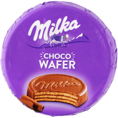 Вафли Milka Чоко Вафер с какао, 30г