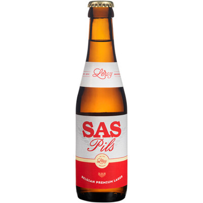 Пиво Sas светлое фильтрованное пастеризованное 5%, 330мл