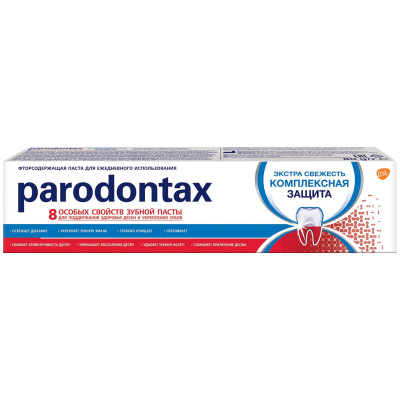 Зубная паста Parodontax Комплексная Защита, 80мл