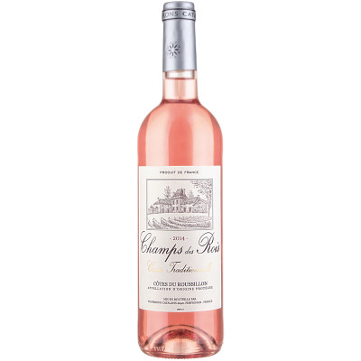Вино Champs des Rois розовое сухое 13%, 750мл