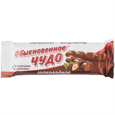Конфеты Славянка Обыкновенное чудо шоколадный вафельные, 55г