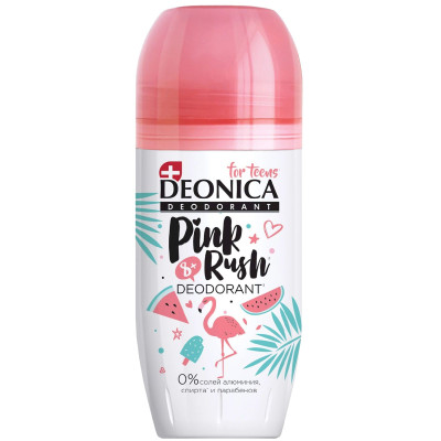 Дезодорант Deonica For Teens Pink Rush, 50мл