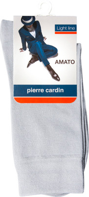 Носки мужские Pierre Cardin CR Amato светло-серые р.45-47
