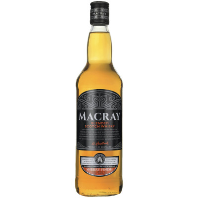 Виски Macray Sherry Finish шотландский купажированный 40%, 700мл