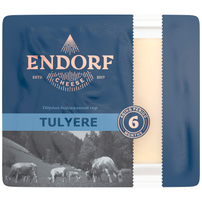 Сыр Endorf Tulyere твердый 50%, 200г