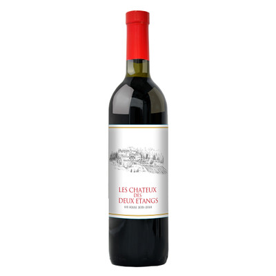 Вино Les Chateaux des deux Etanqs красное полусладкое 9-11%, 750мл