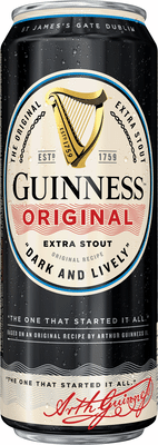 Пиво Guinness Ориджинал тёмное 5%, 450мл