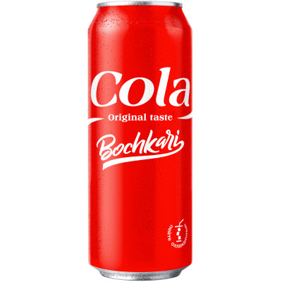 Напиток гзированный Cola Bochkari безалкогольный, 450мл