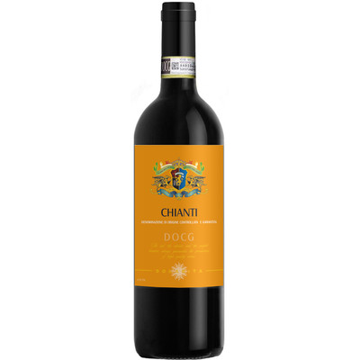 Вино Соларита Кьянти DOCG красное сухое 12.5%, 750мл